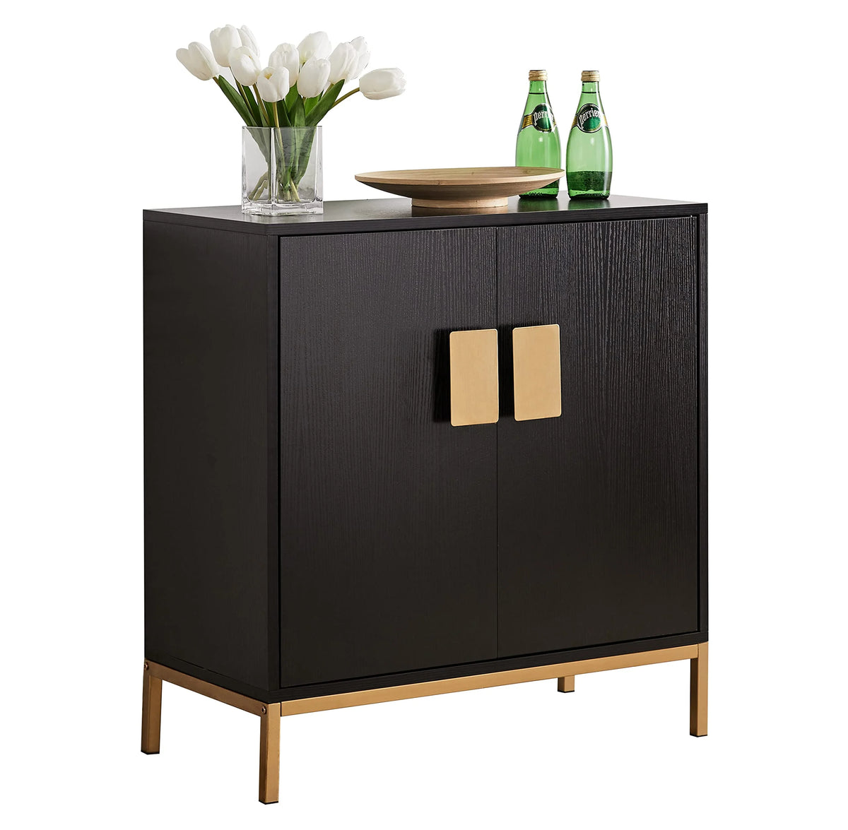 2 Door Modern Wood Accent Cabinet Z58417