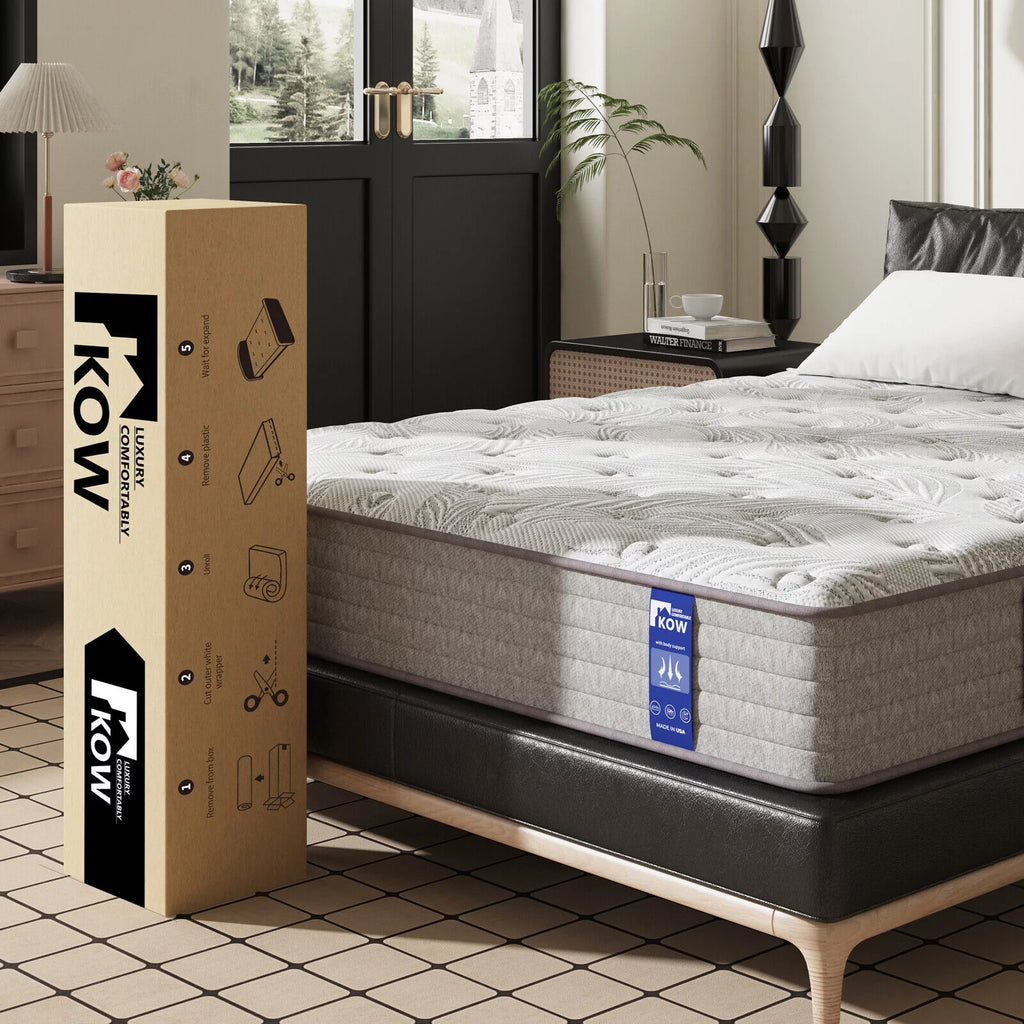 12 inch Full Size Gel Memory Foam Innerspring Mattress U325