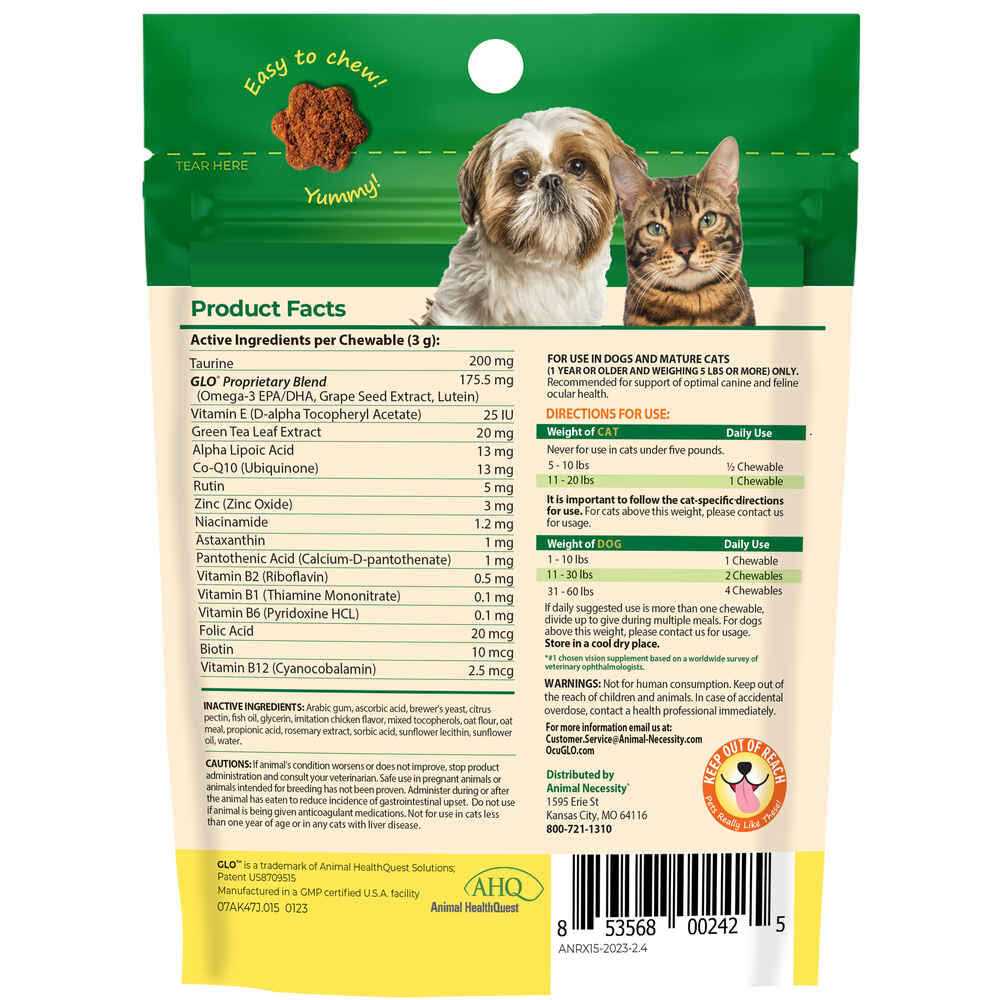 Vision Supplement Chewables for Small to Medium Dogs and Cats M55892
