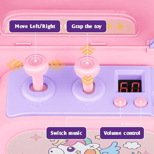Mini Claw Machine with Toys Inside Y8477