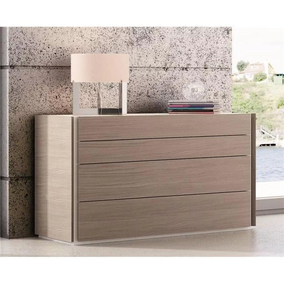 Wenge Light Grey Dresser Z39604