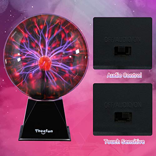 8 Inch Plasma Globe Touch & Sound Sensitive Lamp M633272