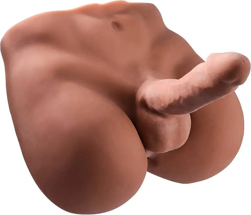 Realistic Sex Doll with Flexible Dildo V25265