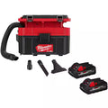 18-Volt Cordless 2.5 Gal. Wet/Dry Vacuum with 3.0 Ah Batteries H3045