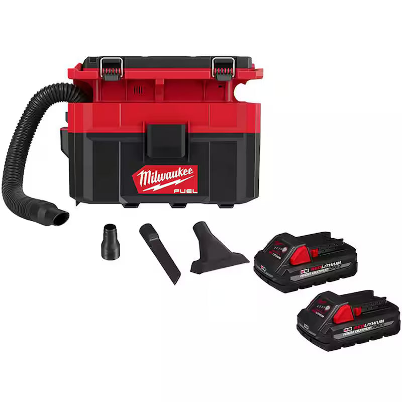 18-Volt Cordless 2.5 Gal. Wet/Dry Vacuum with 3.0 Ah Batteries H3045