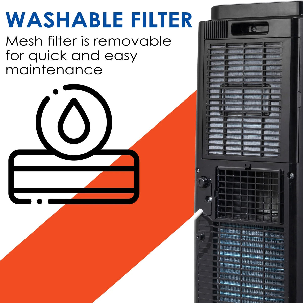 6,000 BTU Portable Air Conditioner with Remote K513863
