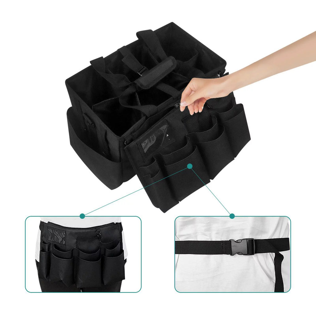 Wearable Cleaning Supply Organizer Tote with Apron U9727