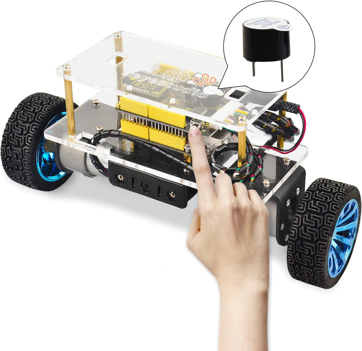Self-Balancing Robot Car Kit with Bluetooth Control and DC Motors Q99597