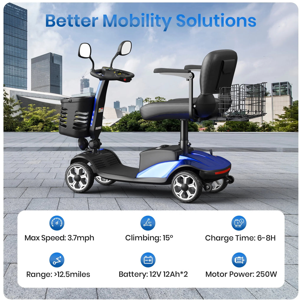 4 Wheel Foldable Mobility Scooter W875599