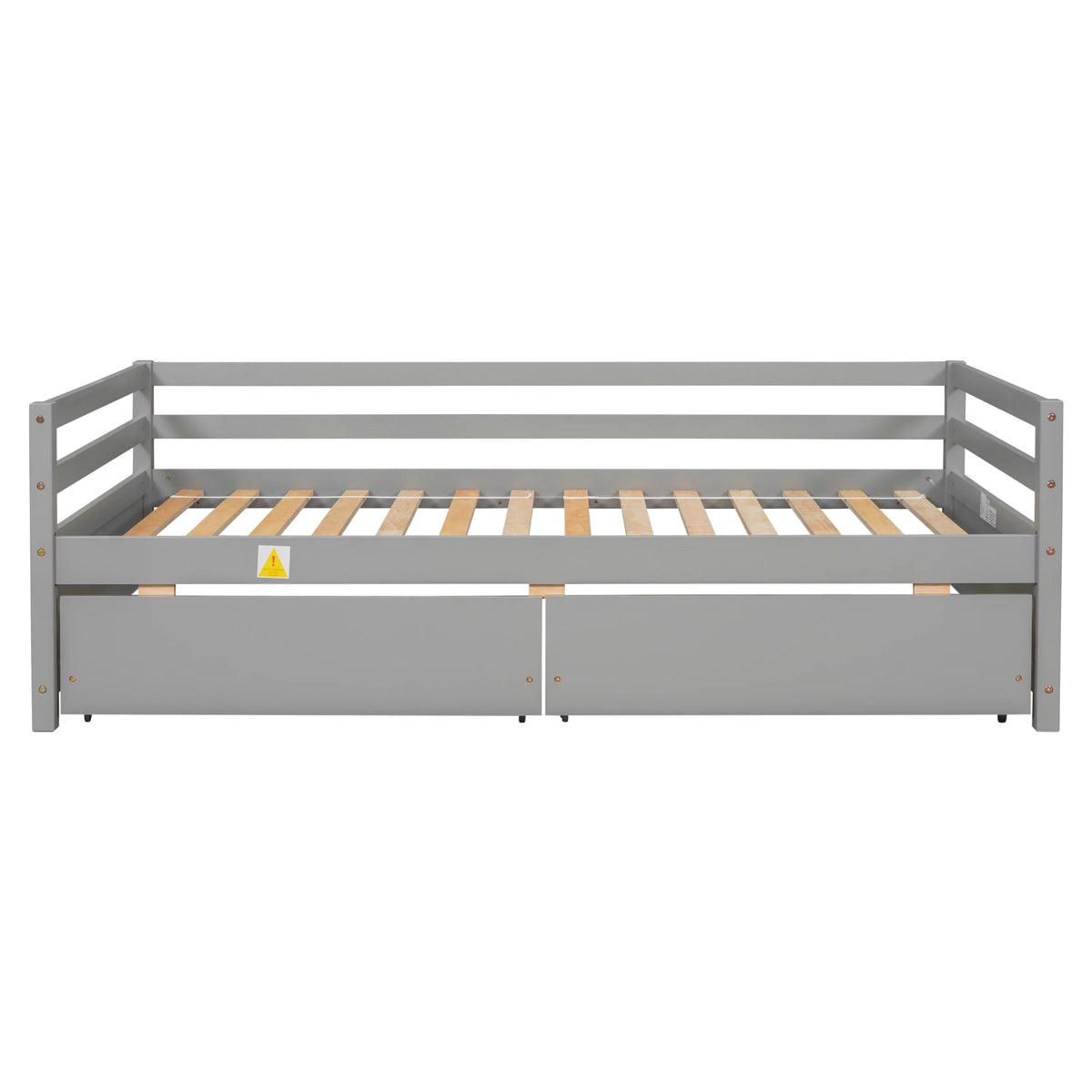 Twin Wood Daybed with Two Drawers R675