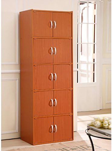 10 Door Mahogany Storage Cabinet X4033