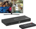 HDMI Multiviewer Switch 4x1, 4 in 1 Out with Loop, Audio Extractor, 1080p R250