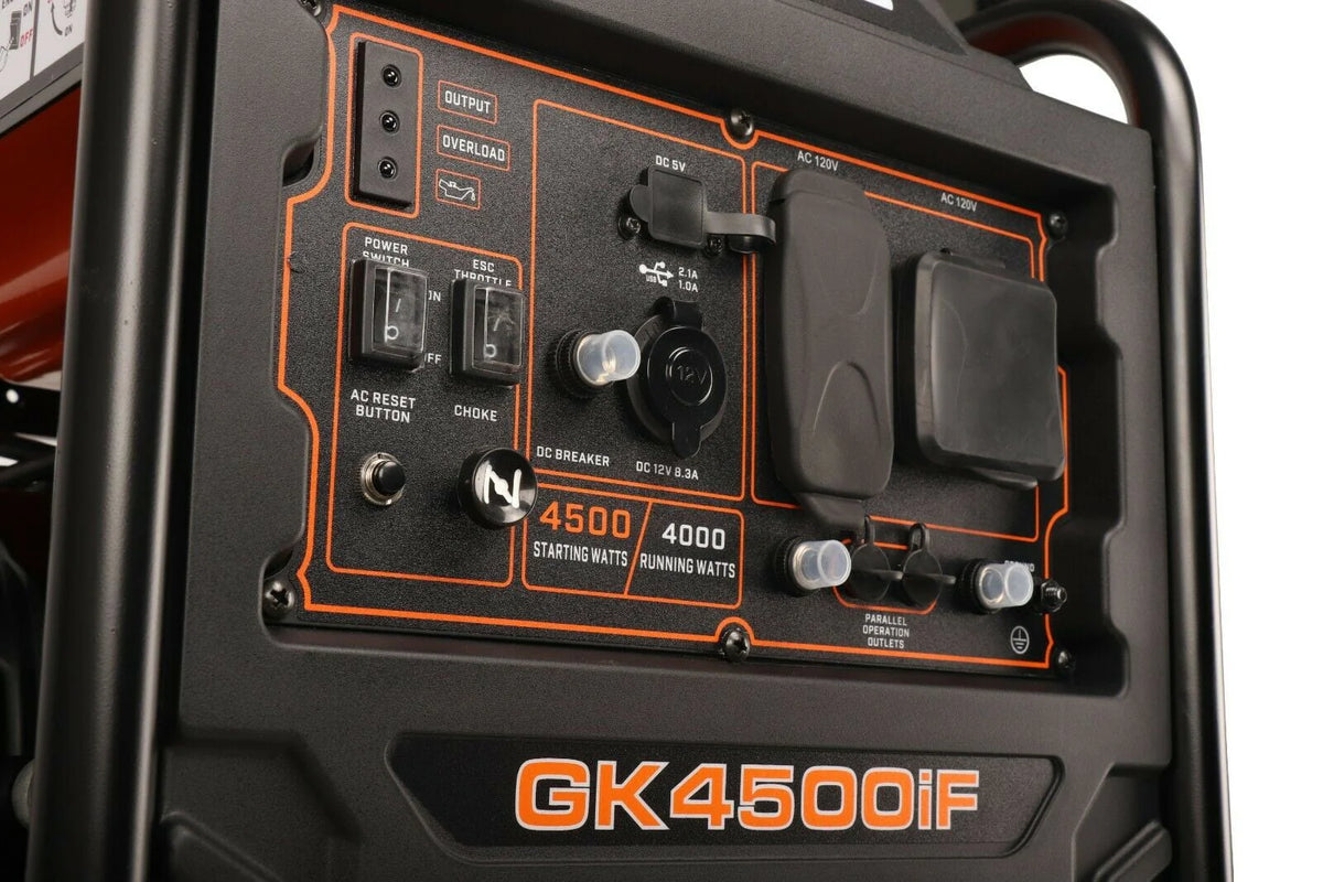 4500 Watt Portable Inverter Generator F90338