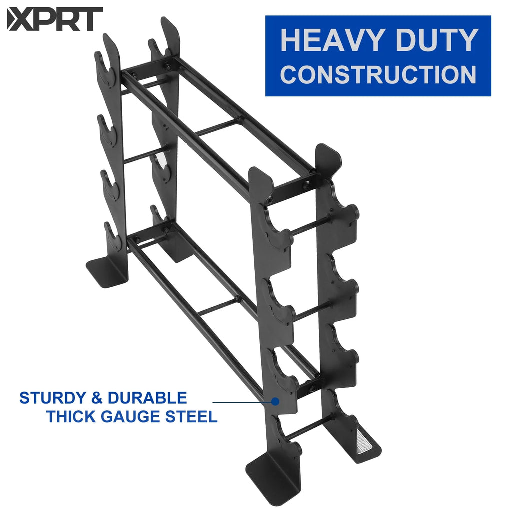 Heavy-duty 2 Tiers Dumbbell Rack Y17900