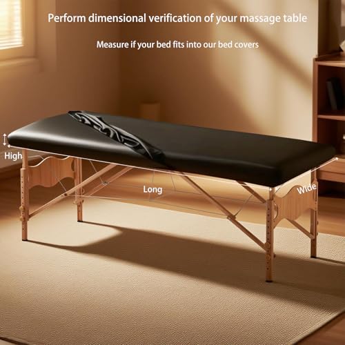 Washable Leather Massage Table Cover Protector M72350