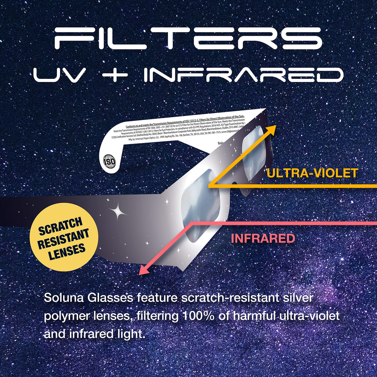 Solar Eclipse Glasses 2 Pack S268262
