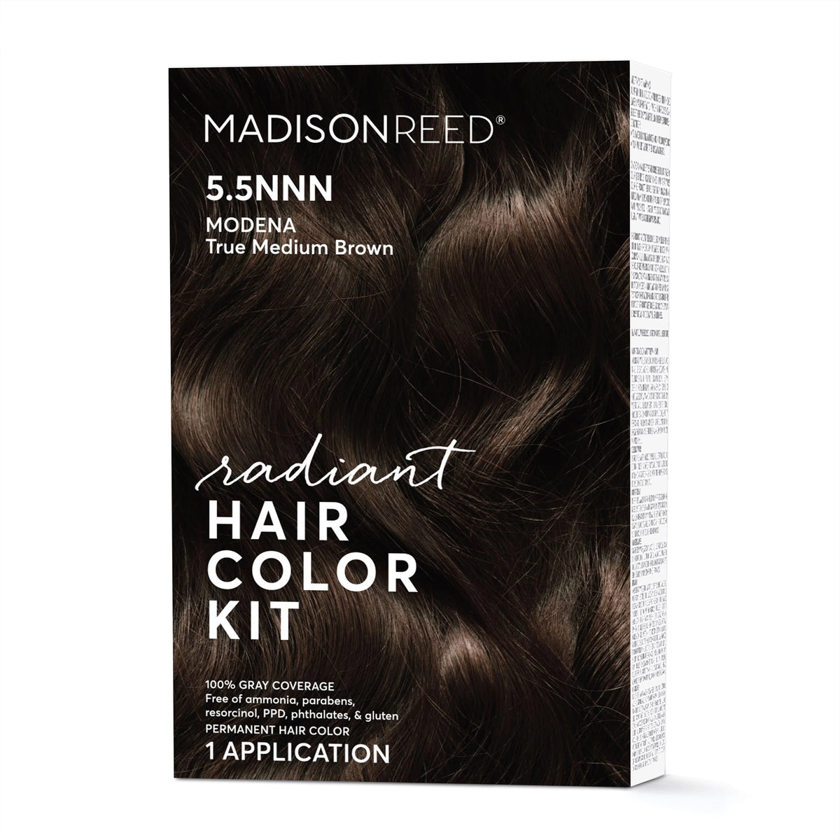 Permanent Hair Color Kit, True Medium Brown, 8-Piece Kit T372357