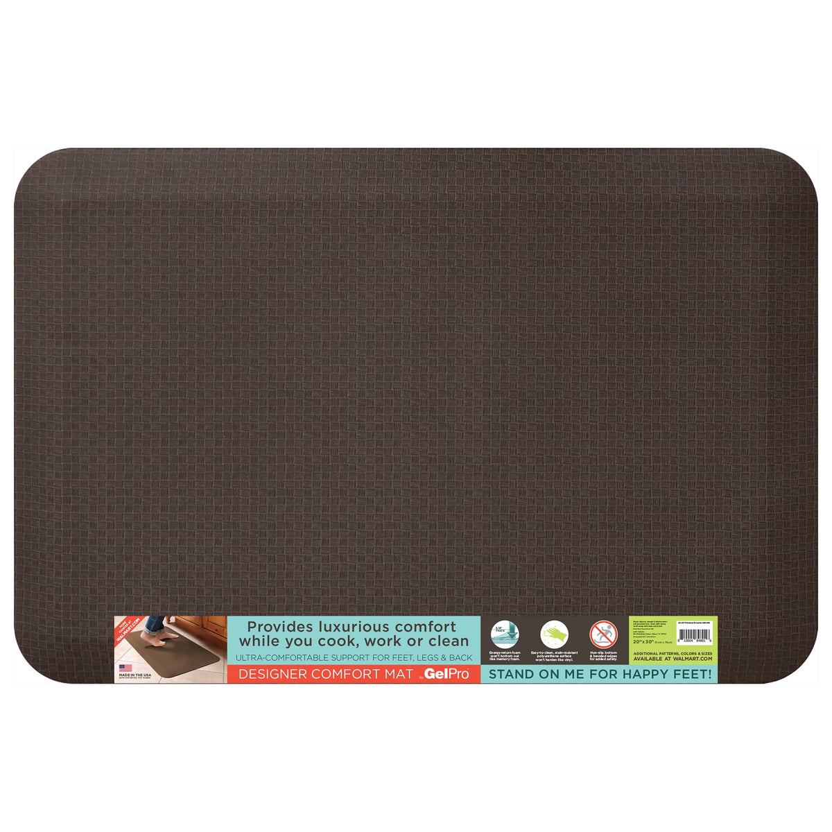 Anti-Fatigue Flatweave Kitchen Floor Mat L78916