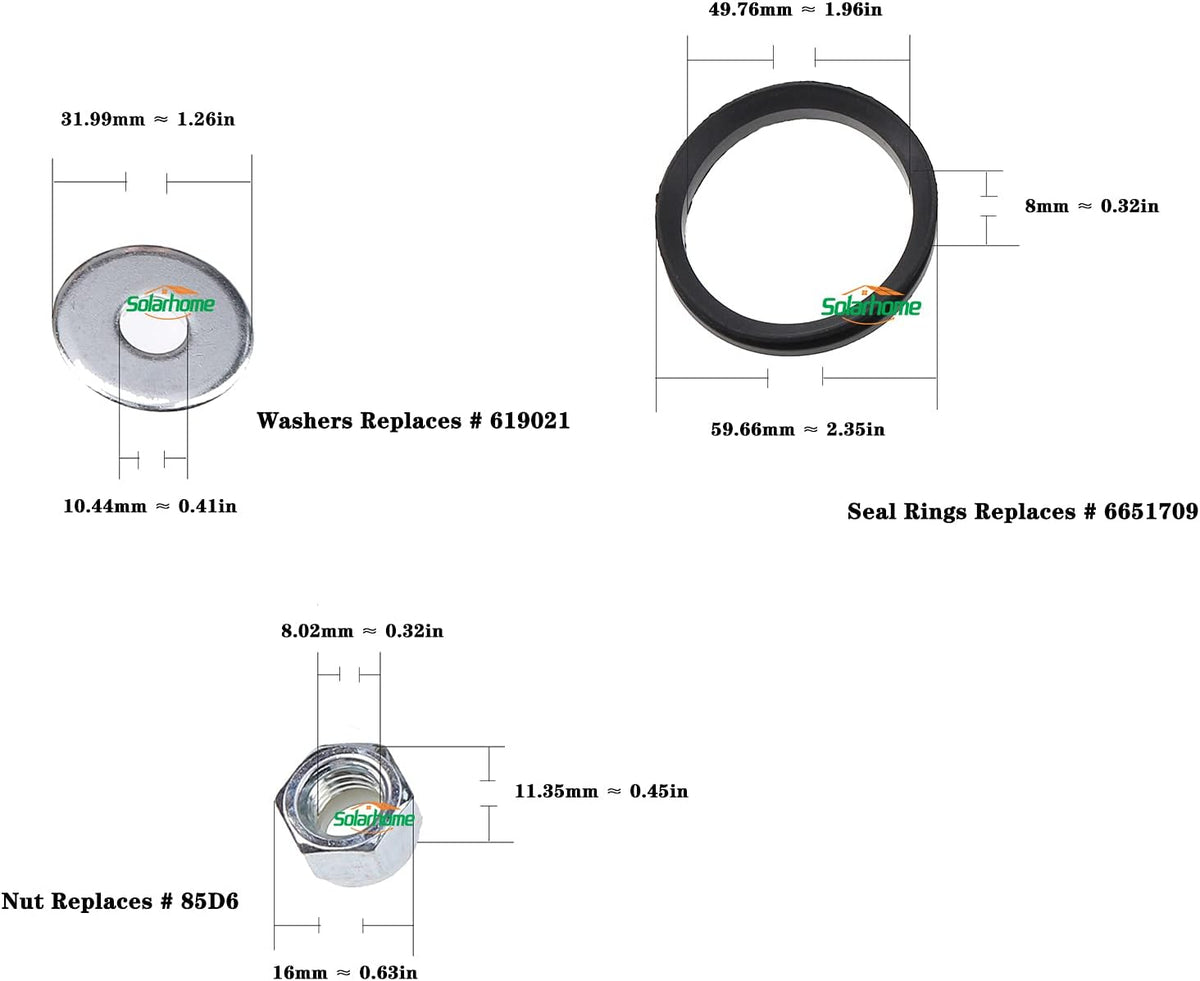 1.5 Inch Pin and Bush Kit G500674