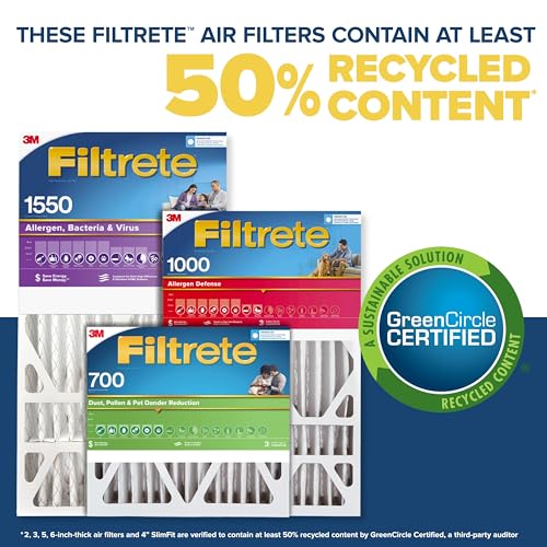 20x25x4 MERV 12 Electrostatic Air Filter, 2-Pack V295