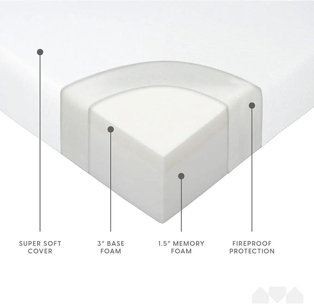Memory Foam Replacement Mattress for Queen Size Sleeper Sofa Bed G570