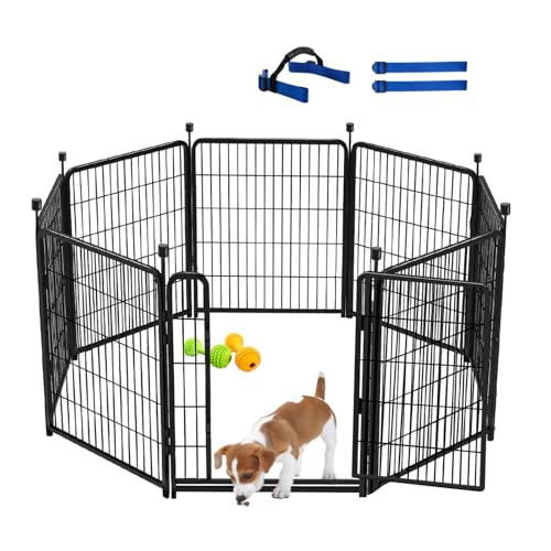 48 inch High 8 Panels Garden Fence Q763252