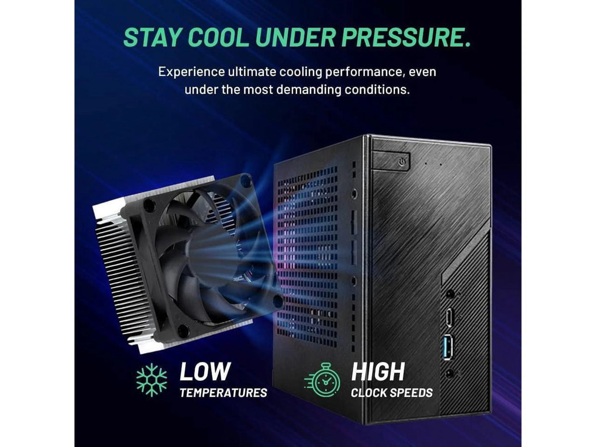 Mini Gaming PC AMD Ryzen 5 5600G 16GB RAM 1TB SSD P3076