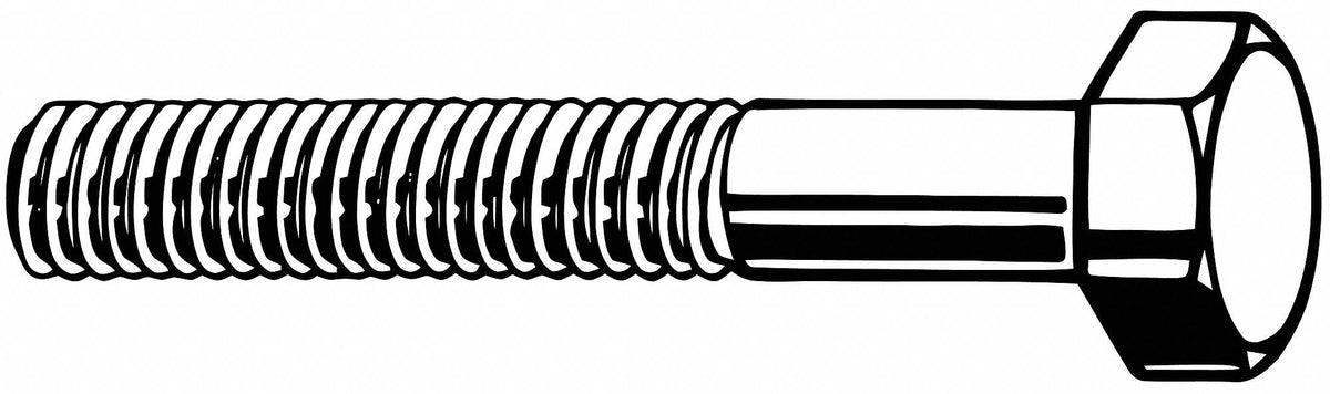 1/2x22-13 Hex Head Cap Screw 3 3/4 in 18-8 Stainless Steel B90978
