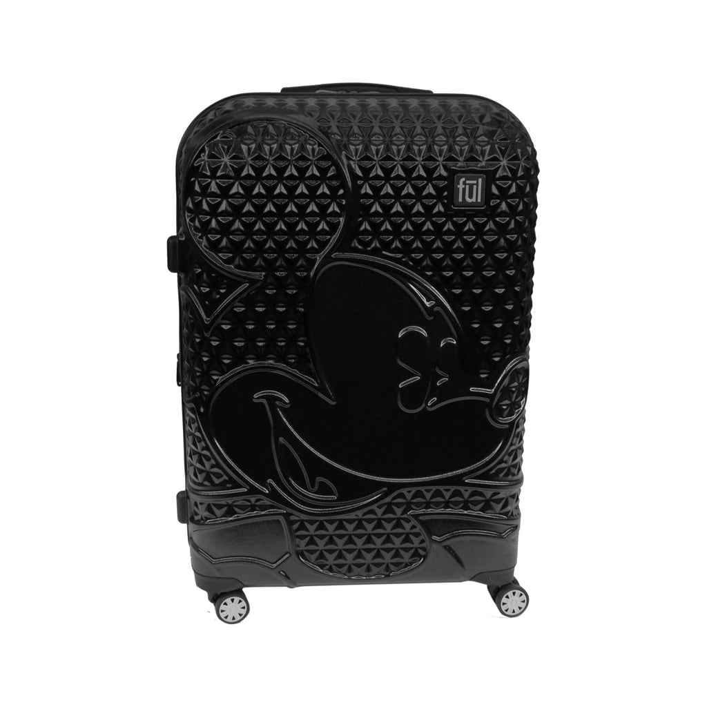 Black 25in Hardsided Rolling Luggage Y6139