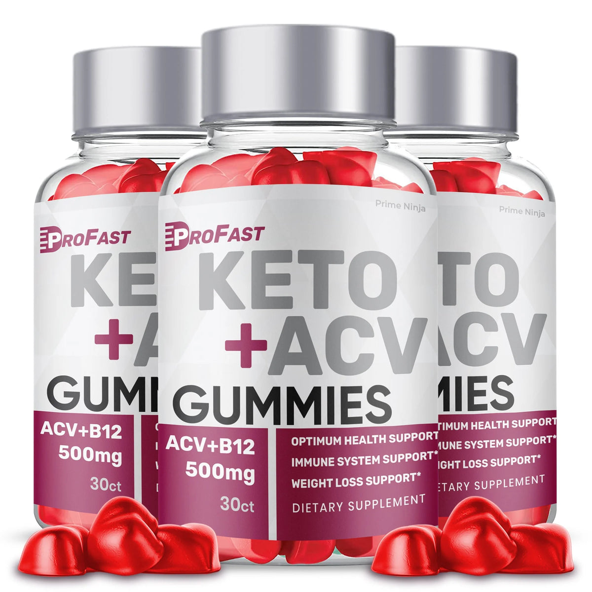 Keto + ACV Gummies 3 Pack W86460