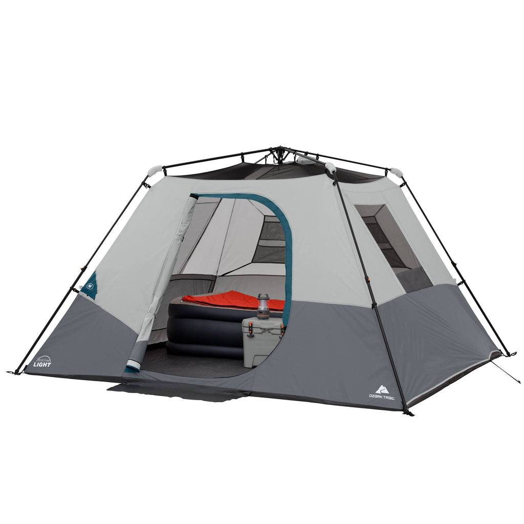 6-Person Instant Cabin Tent with LED Light X777622