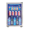 95 Can 2.6 Cu. Ft. Beverage Center Mini Fridge with Glass Door P836