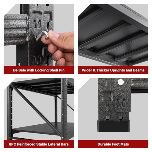 Heavy Duty Metal Garage Shelving Units N212085