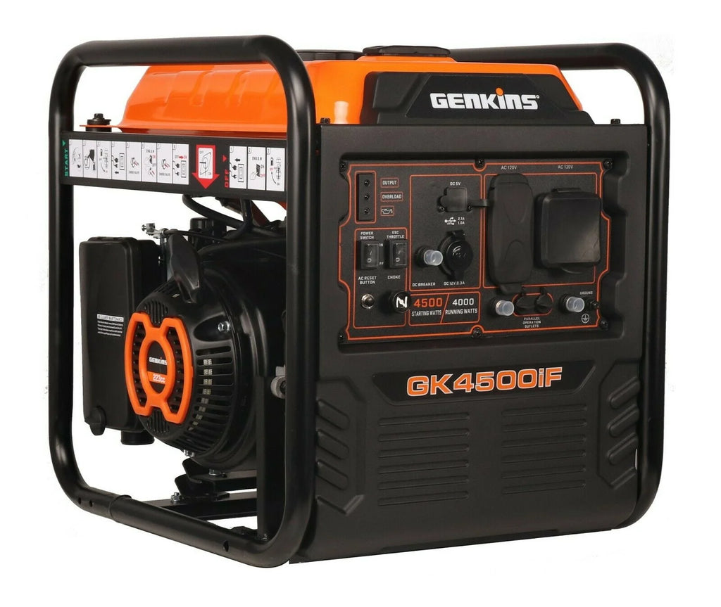 4500 Watt Portable Inverter Generator F90338