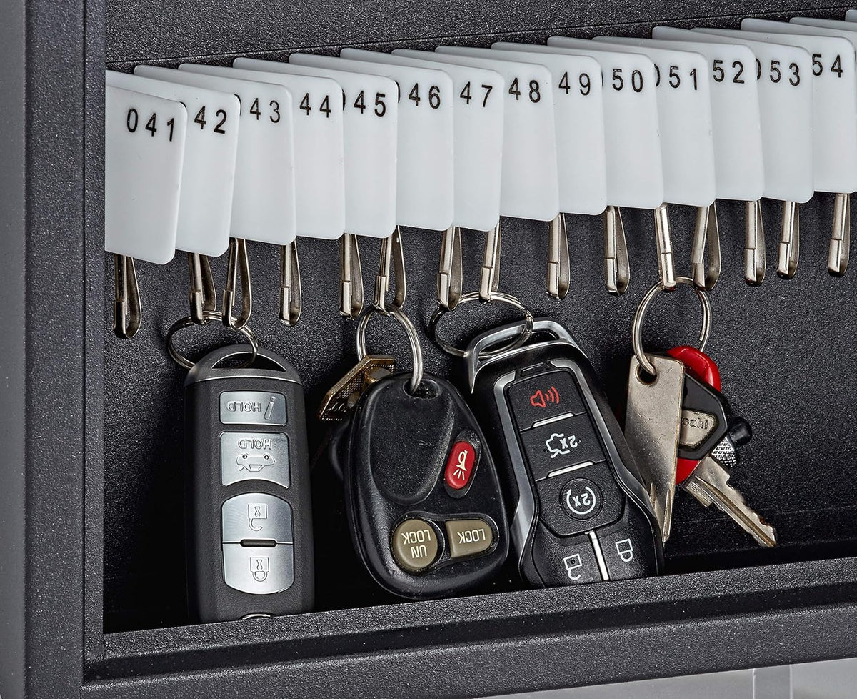 60 Hooks Black Steel Key Cabinet with Digital Lock R15101
