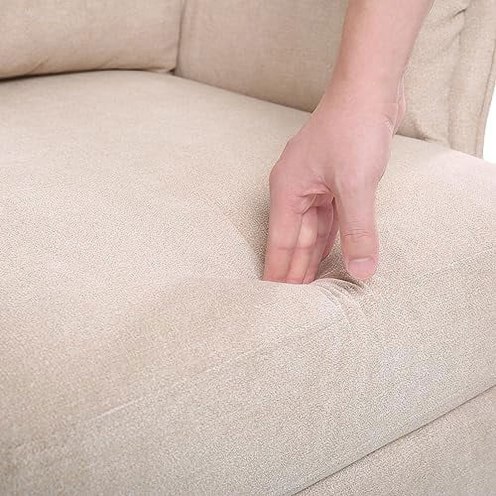 Linen Fabric Accent Chair with Metal Legs Y2408
