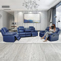 2 Piece Manual Recliner Sofa Couch Y489