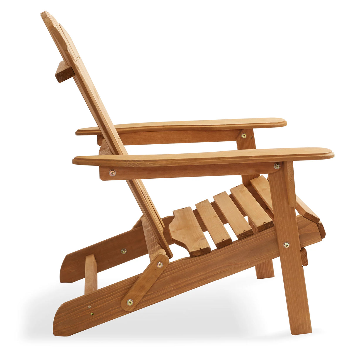 Set of 4 Cedar Wood Folding Adirondack Chairs M855