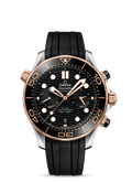 Black 44mm Chronograph Diver S2348