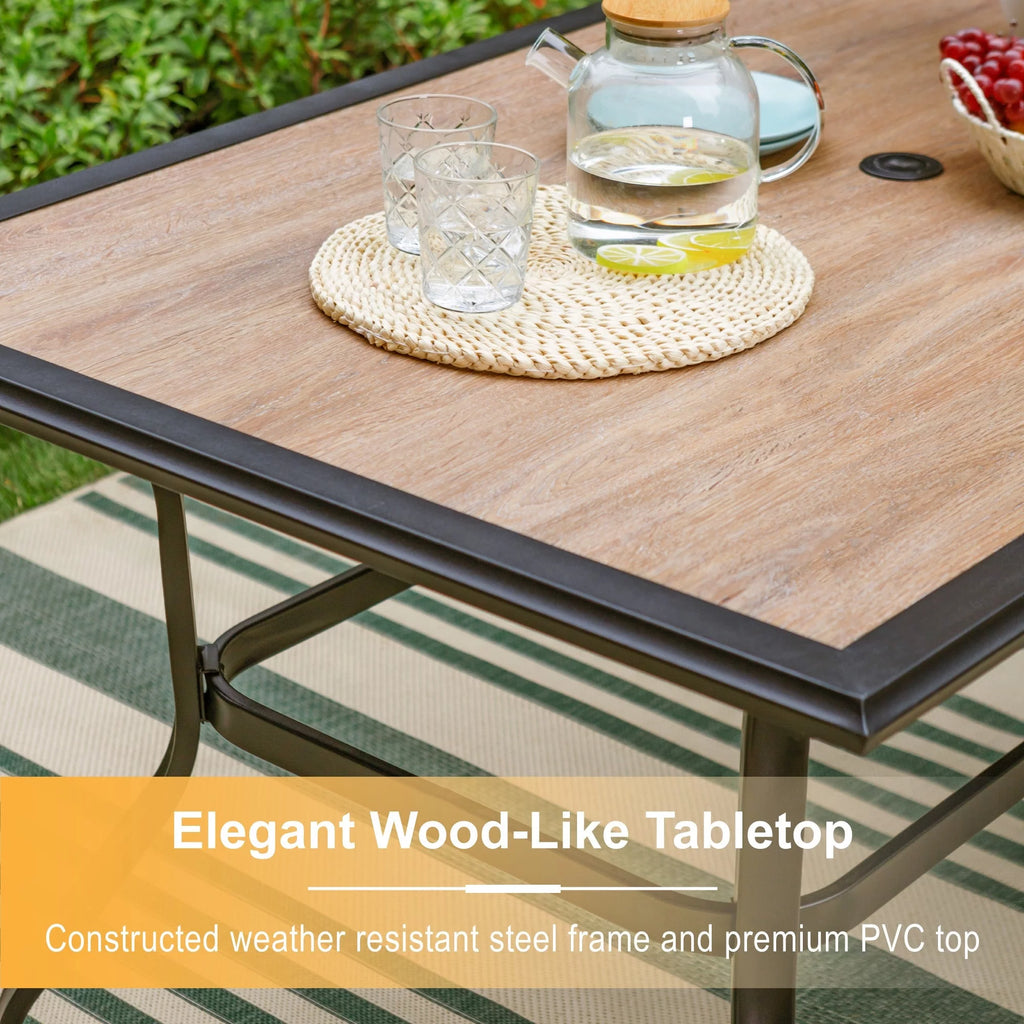 7 Pieces Outdoor Patio Dining Set T60063