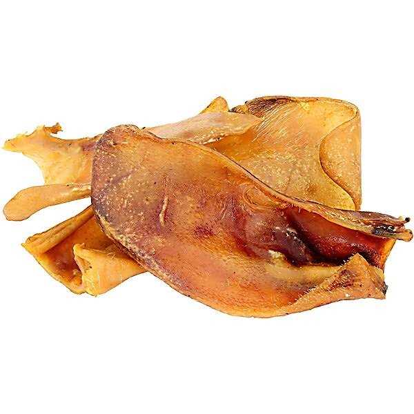 Large Whole Pig Ears Dog Chew Treats G2113