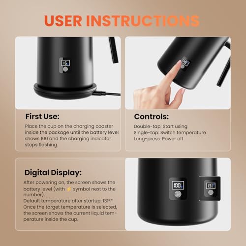14oz Self Heating Coffee Mug F155731