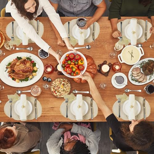 Round Placemats Set of 6 X16531