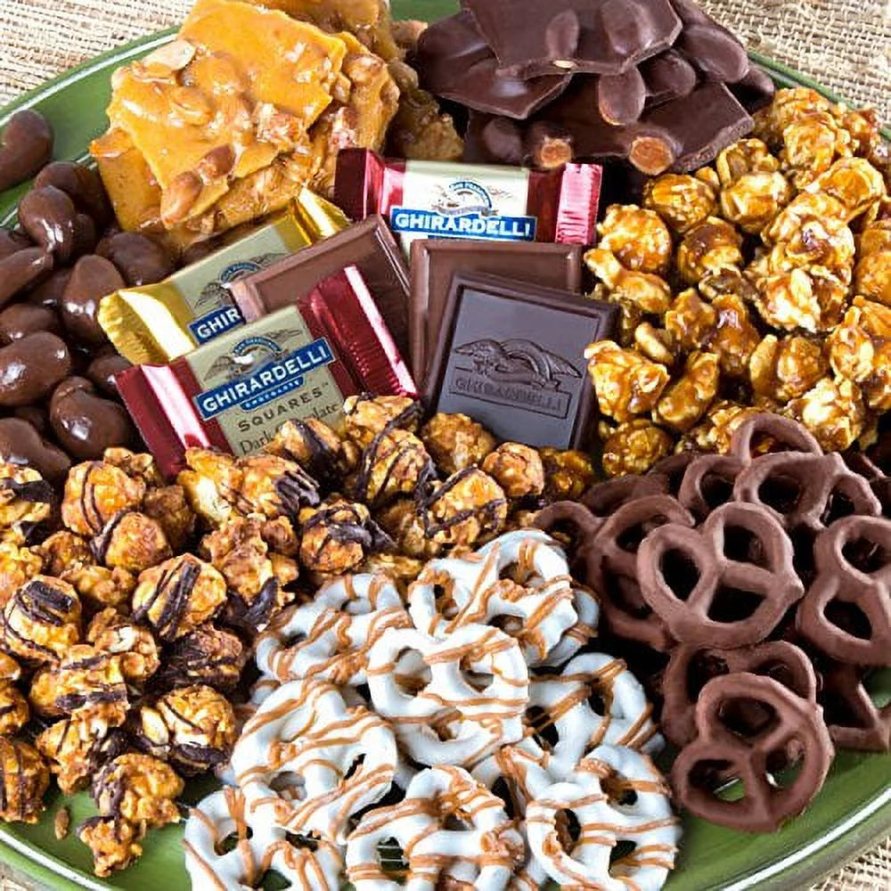 Chocolate, Caramel and Crunch Gift Basket D1698