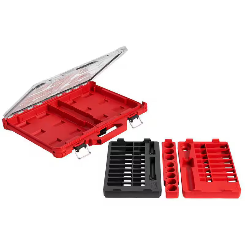 1/2 in. Drive SAE/Metric Ratchet and Socket Mechanics Tool Set (47-Piece) O4402