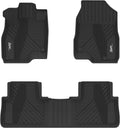 Black TPE All Weather Floor Mats Full Set F2347