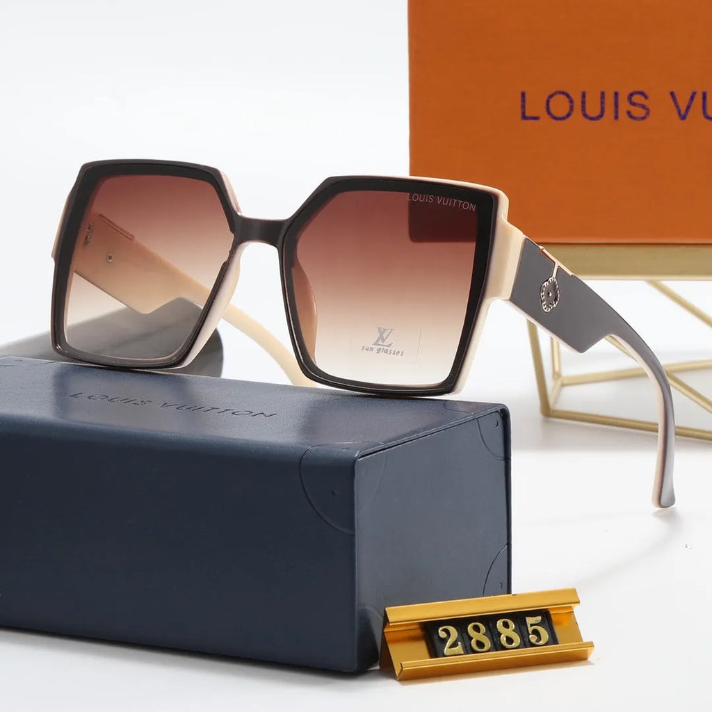 Square Frame Polarized Sunglasses L98558
