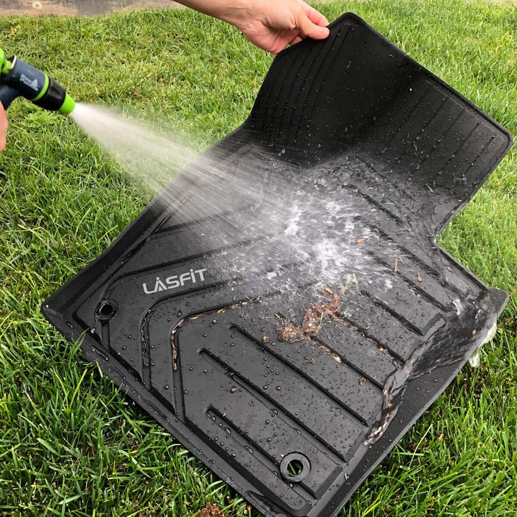 All Weather TPE Car Floor Mats 1st & 2nd Row Set E932