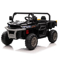 24V 2 Seater Kids Ride On Dump Truck with Remote, Green Q457