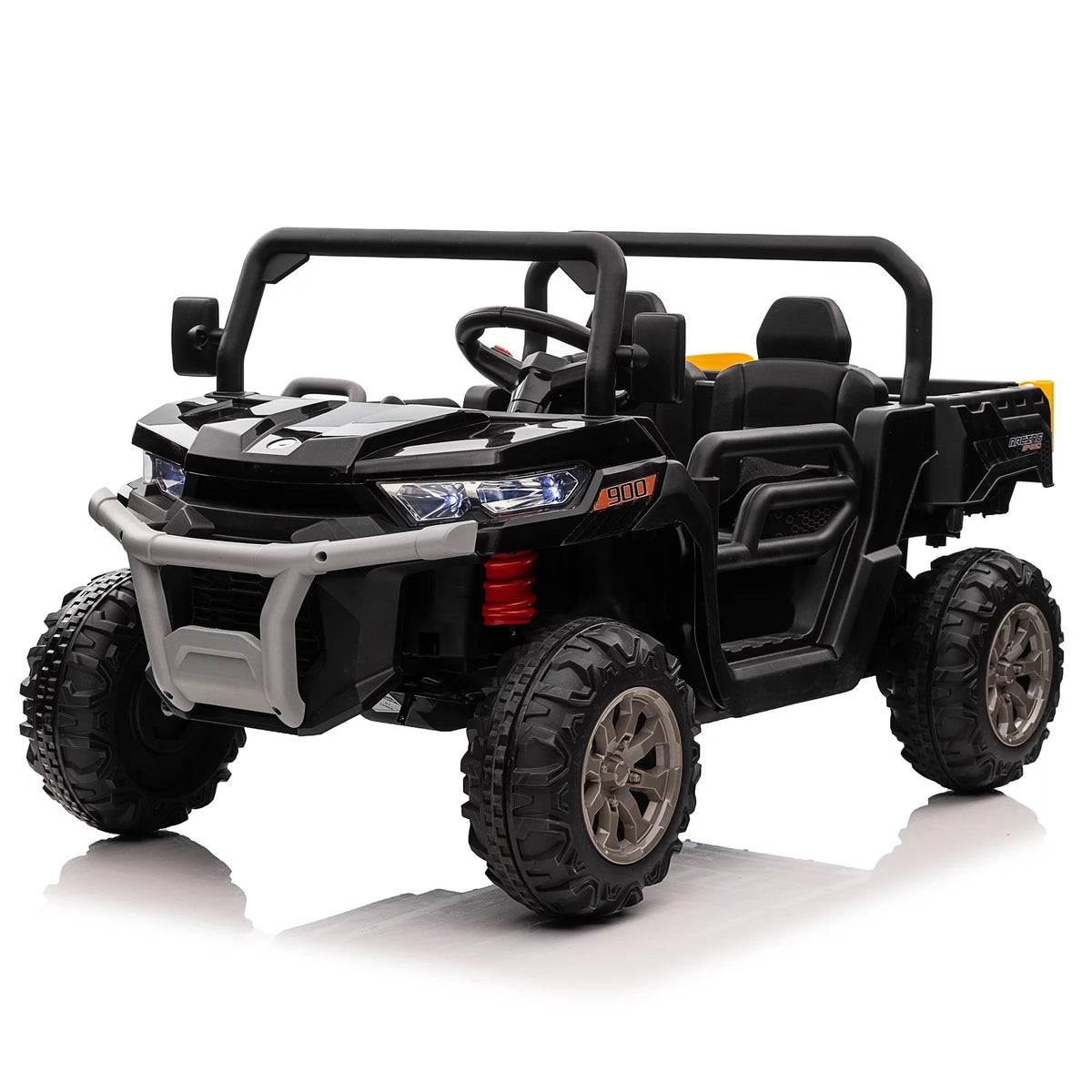 24V 2 Seater Kids Ride On Dump Truck with Remote, Green Q457